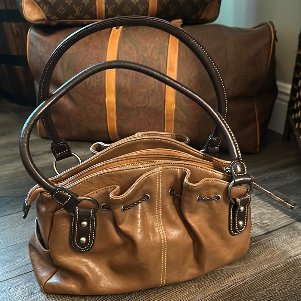Brown Bueno Leather Women's Bag